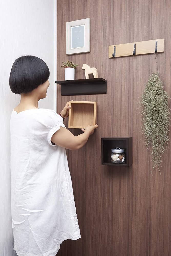 Amazon.co.jp: マグネット 壁デコレーション 壁掛け棚 ボックス